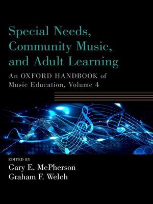 cover image of Special Needs, Community Music, and Adult Learning